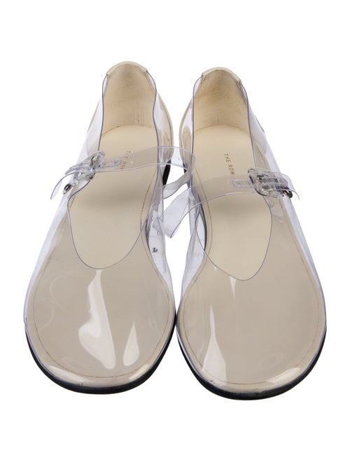The Row Boheme PVC Mary Jane Flats