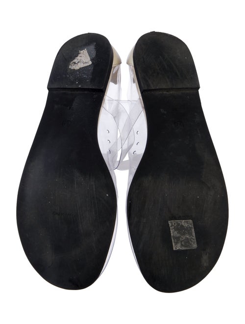 The Row Boheme PVC Mary Jane Flats