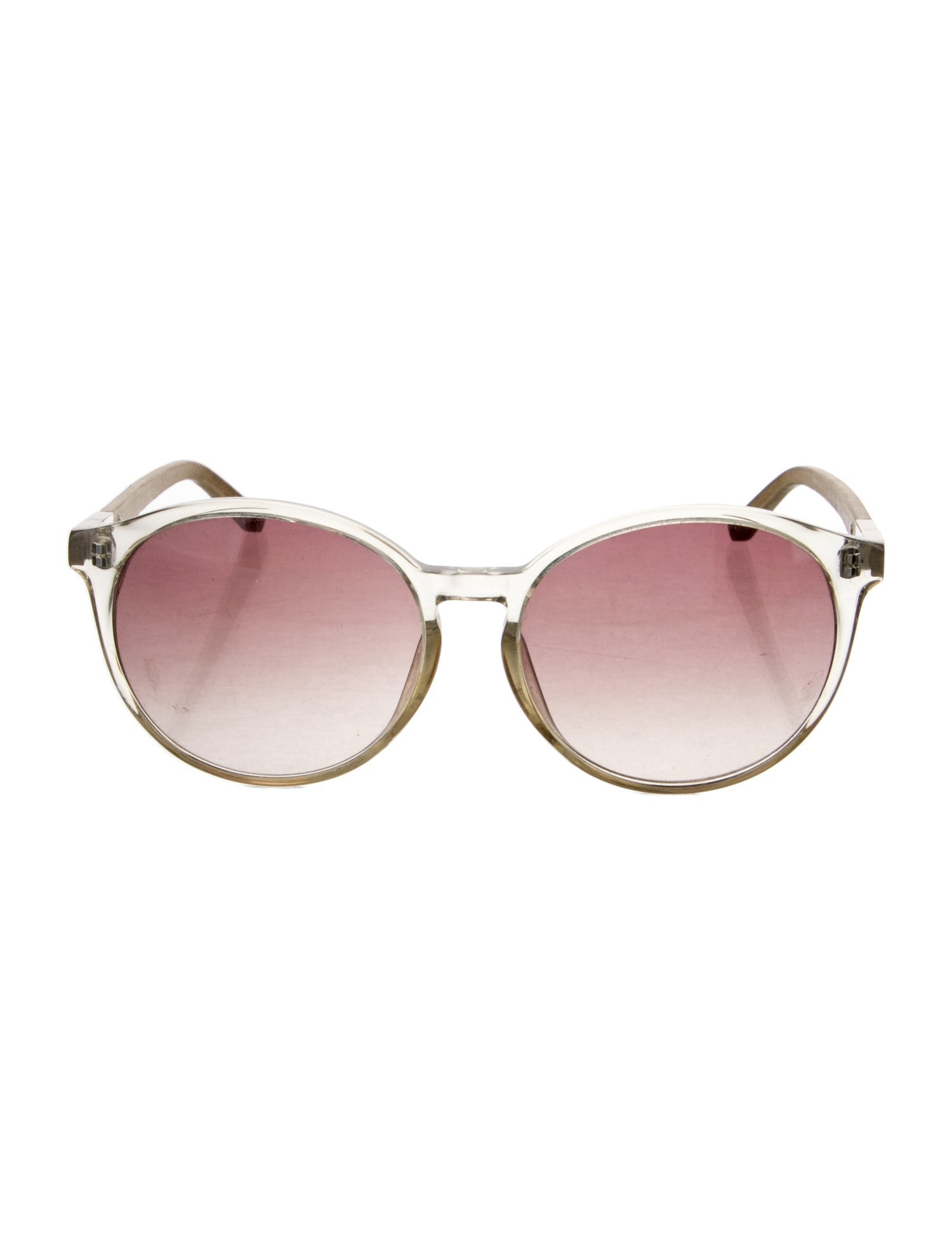 The Row Round Gradient Sunglasses