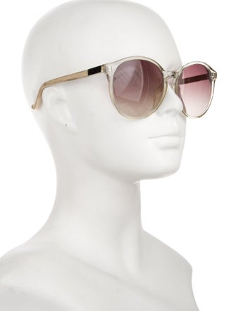 The Row Round Gradient Sunglasses