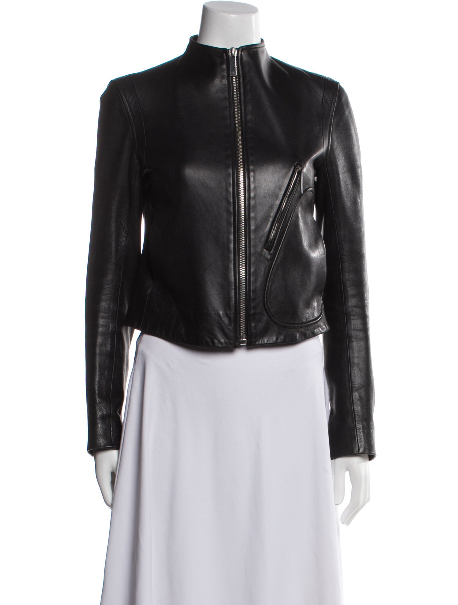 The Row Vintage Lambskin Biker Jacket