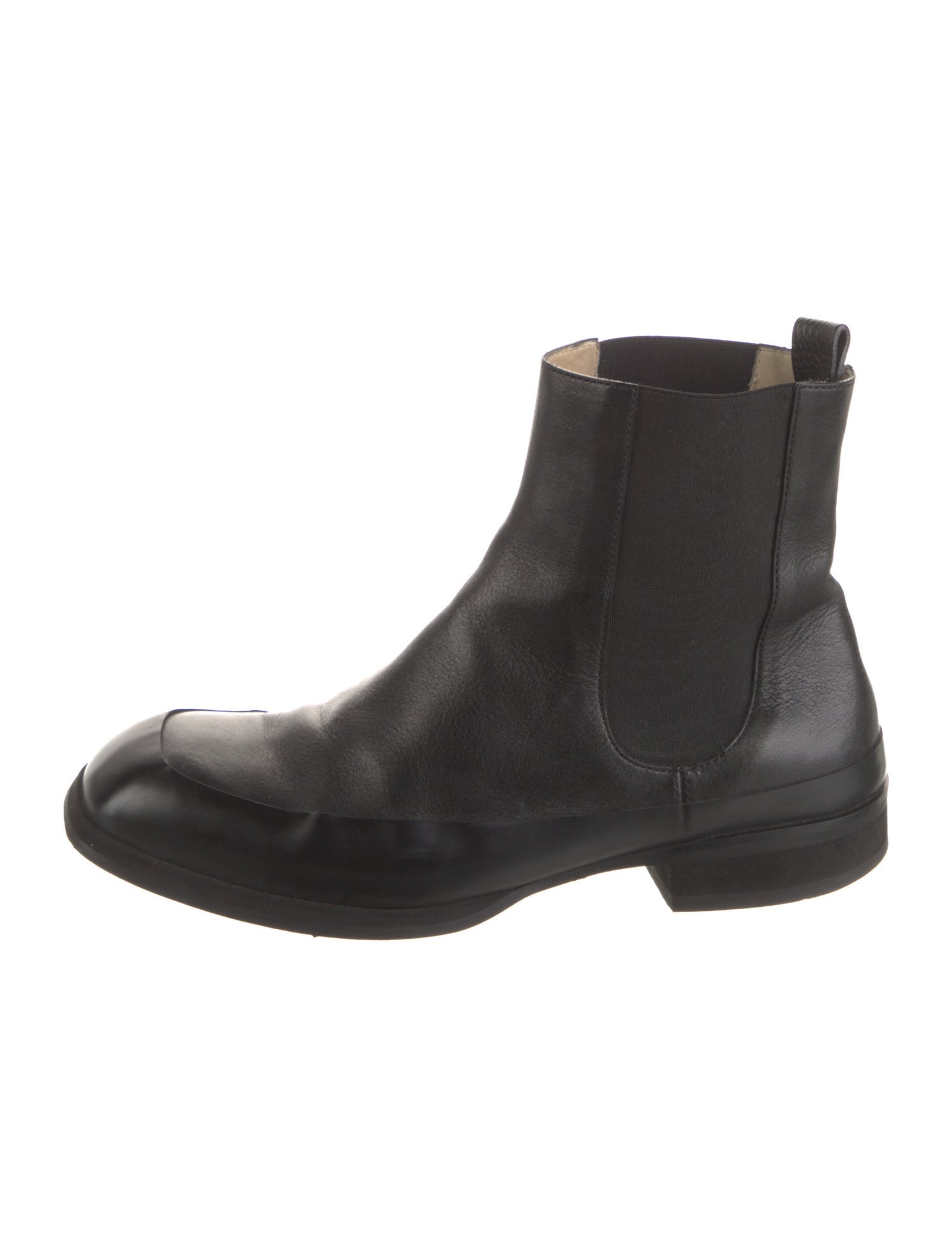 The Row Garden Leather Chelsea Boots