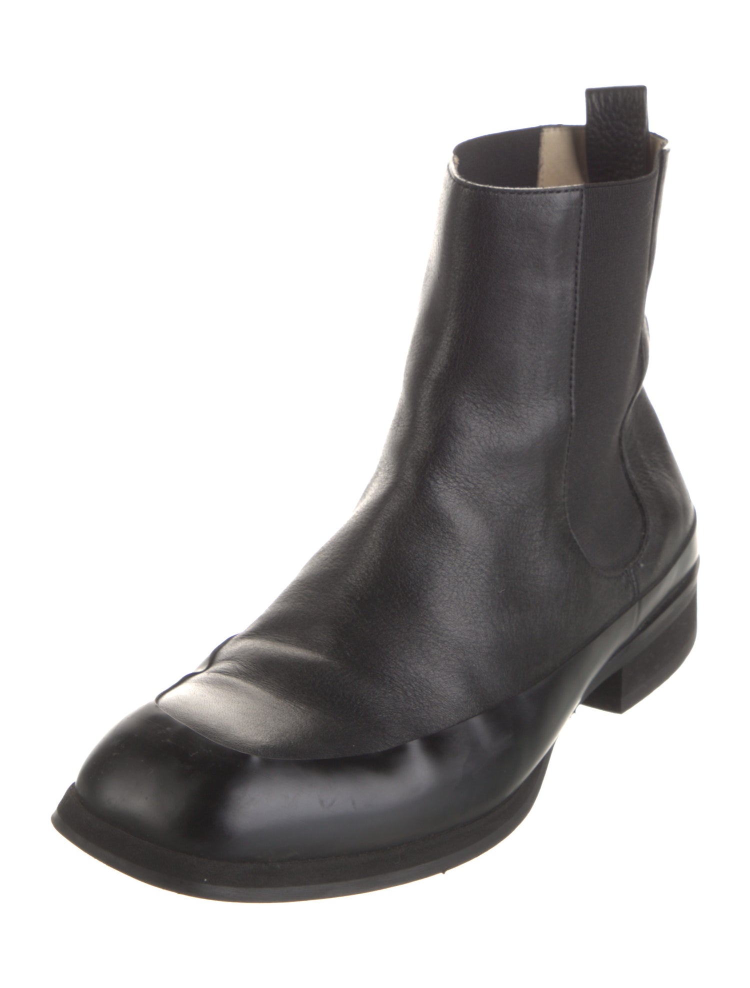 The Row Garden Leather Chelsea Boots
