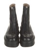 The Row Zipped 1 Leather Combat Boots