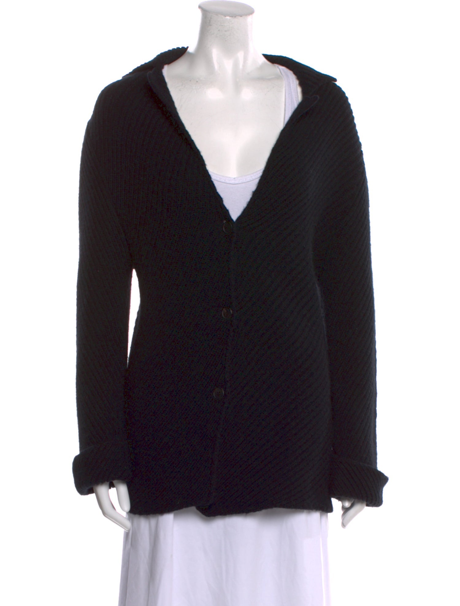 The Row Wool V-Neck Sweater