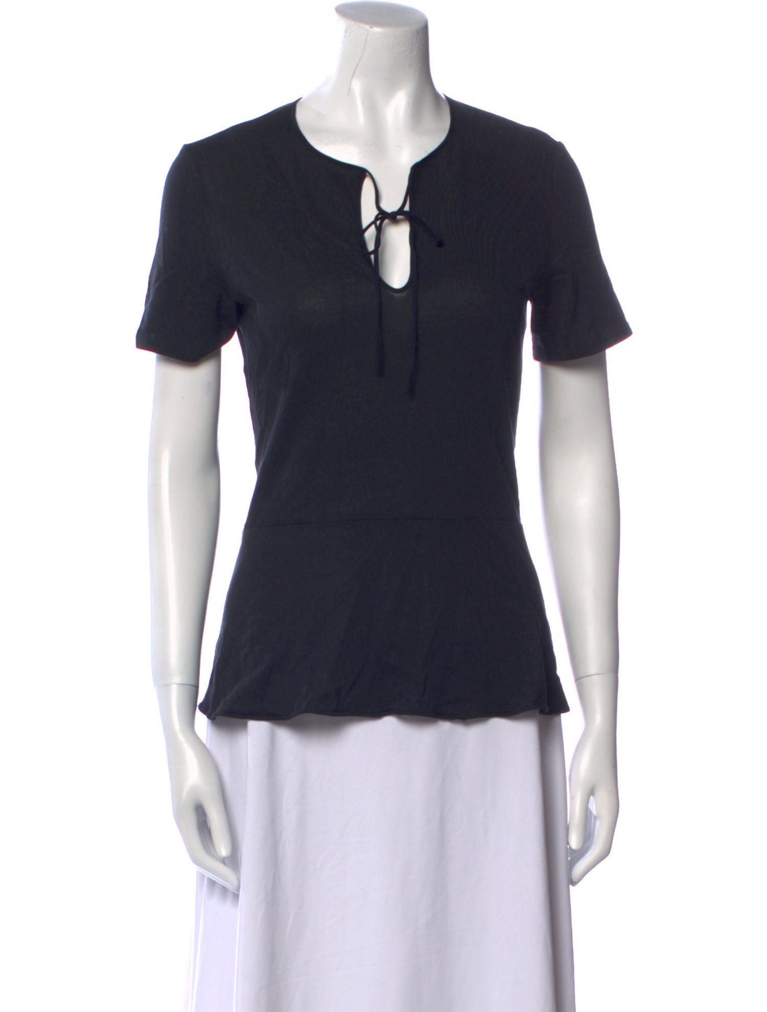 The Row V-Neck Short Sleeve T-Shirt