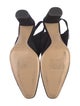 The Row Suede Slingback Pumps
