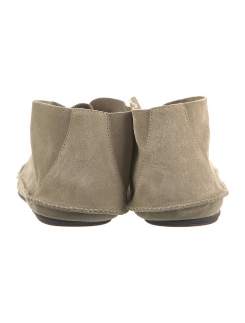 The Row Tyler Suede Lace-Up Boots