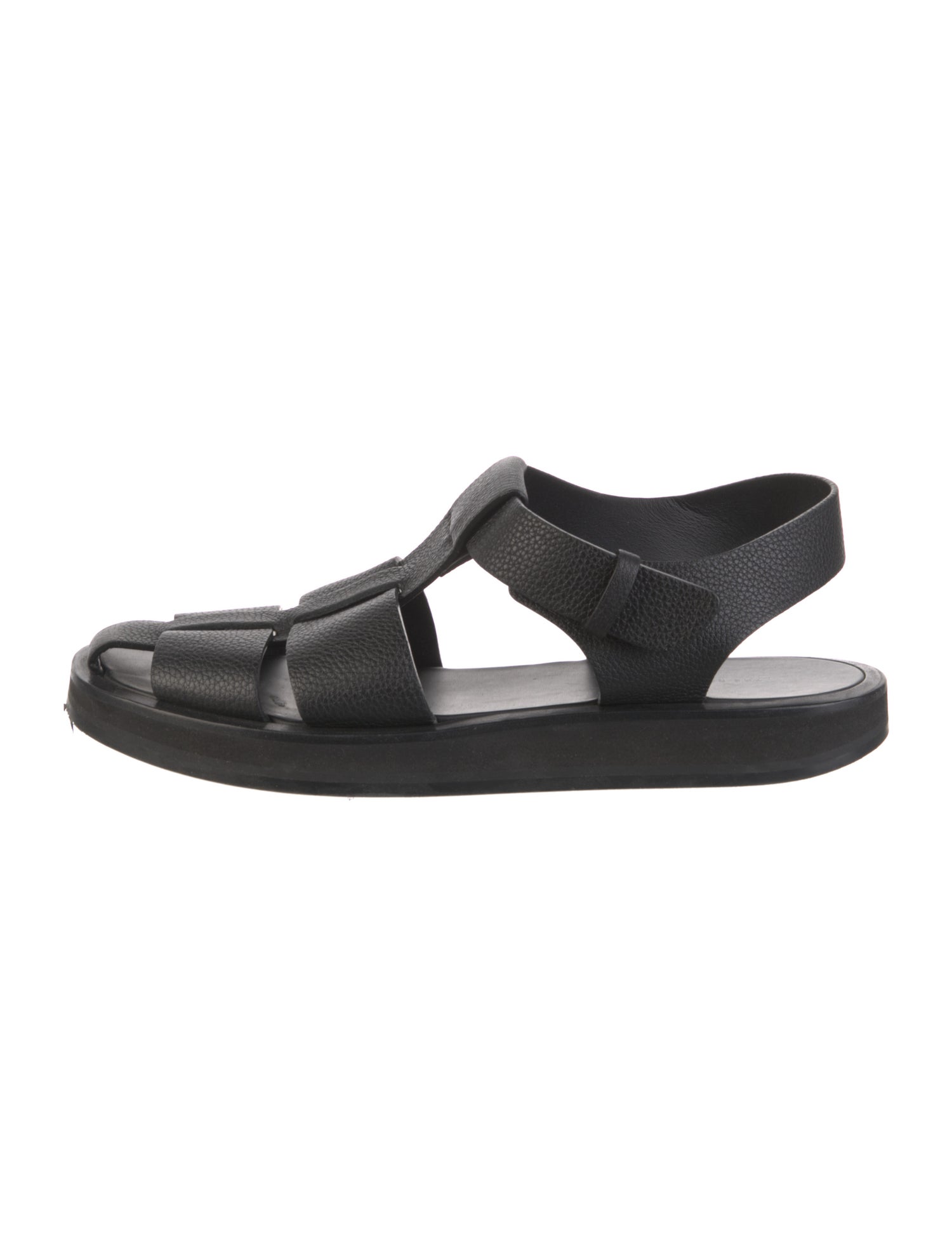 The Row Fisherman Leather Sandals