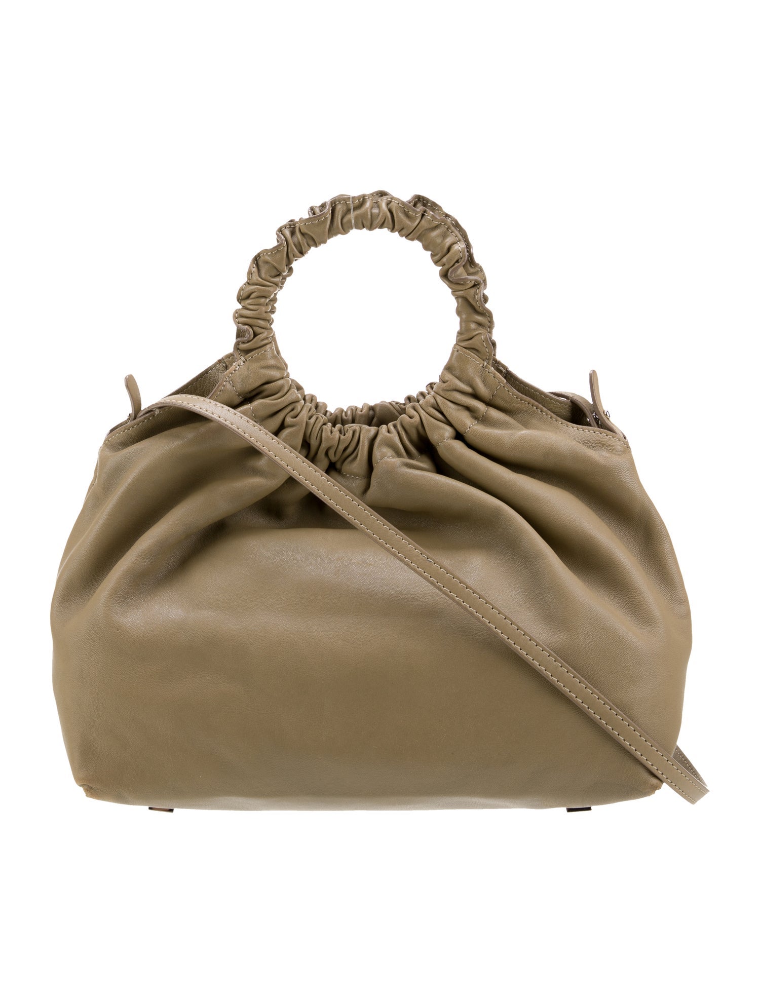 The Row Leather Double Circle