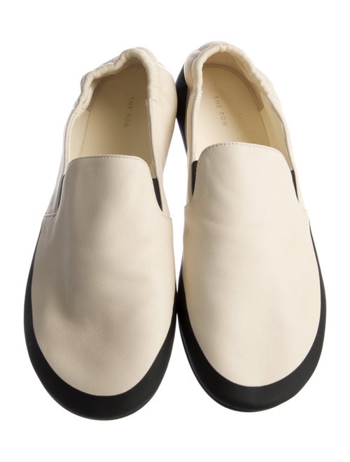 The Row Tech Leather Loafers