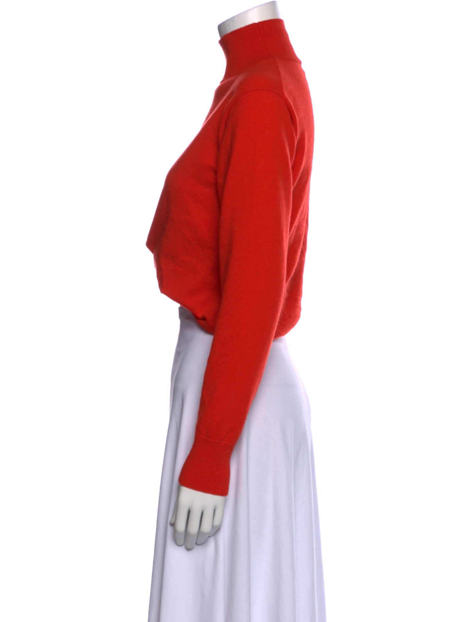 The Row Cashmere Mock Neck Sweater