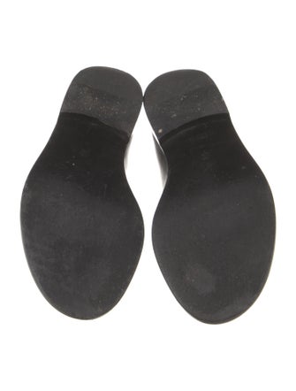 The Row Leather Tassel Accents Loafers