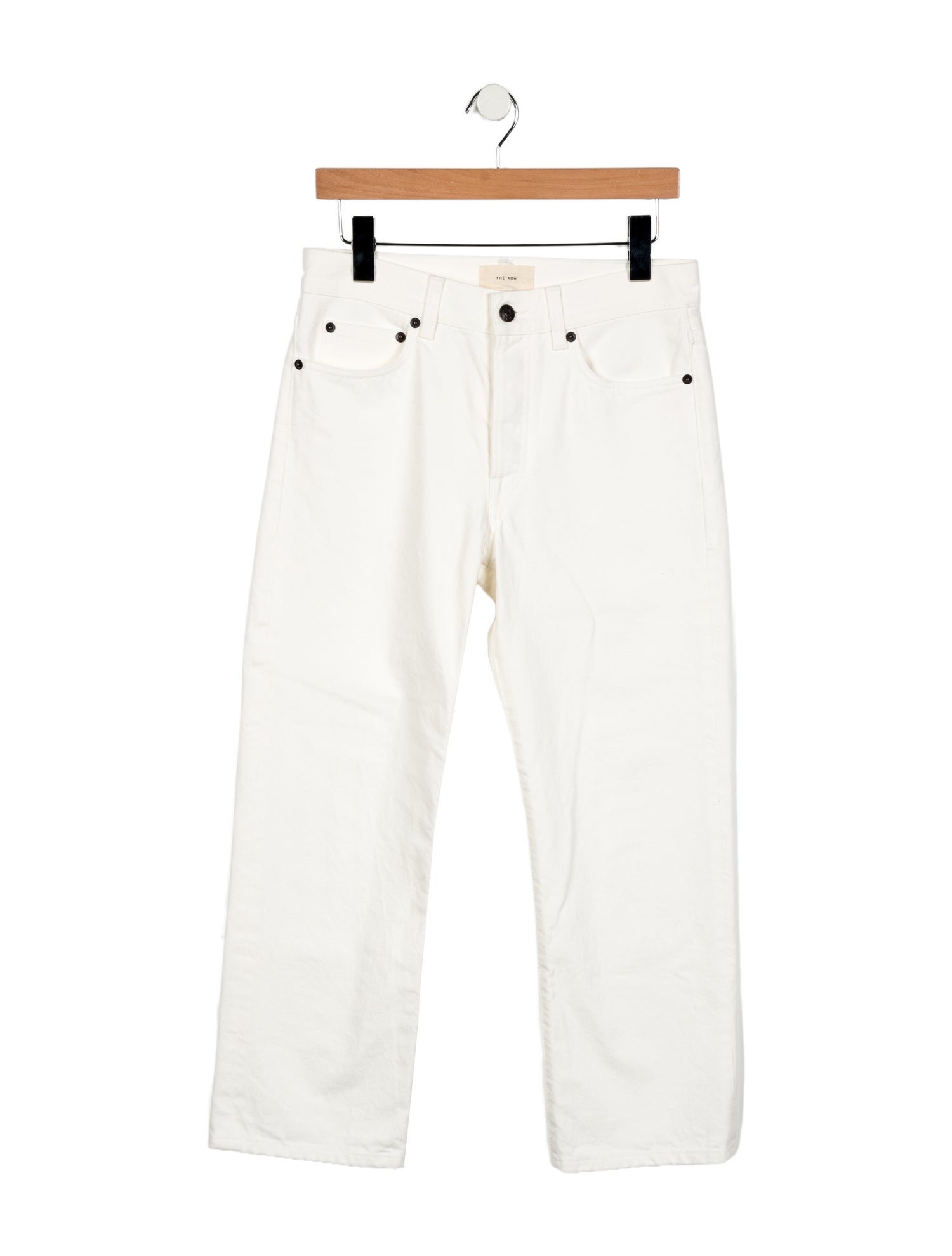 The Row Mid-Rise Straight Leg Jeans w/ Tags