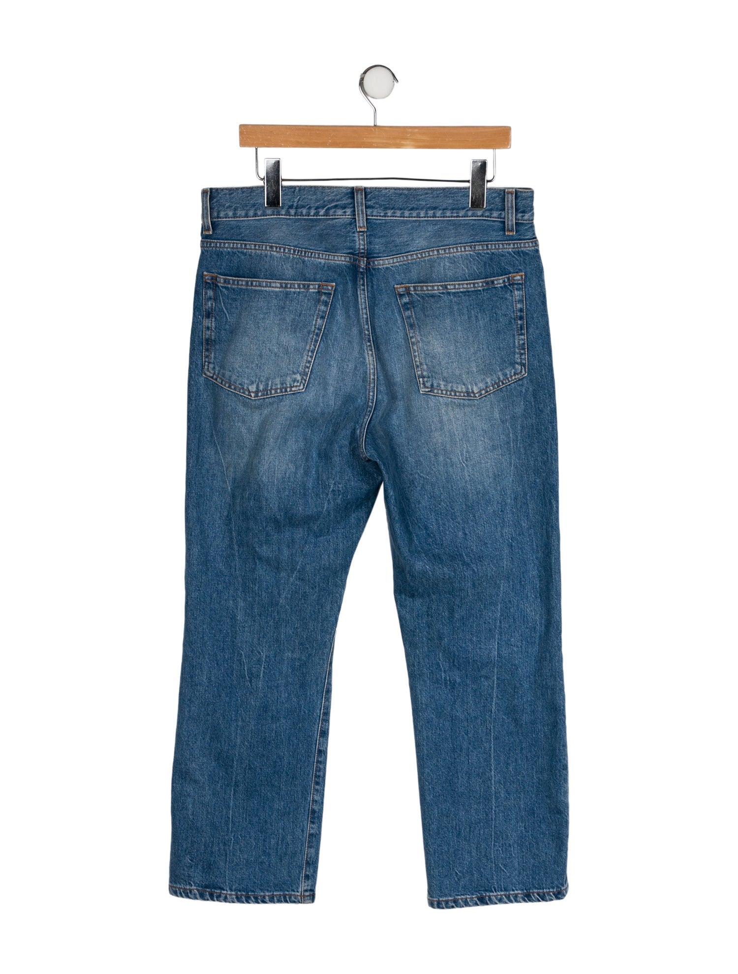 The Row High-Rise Wide Leg Jeans