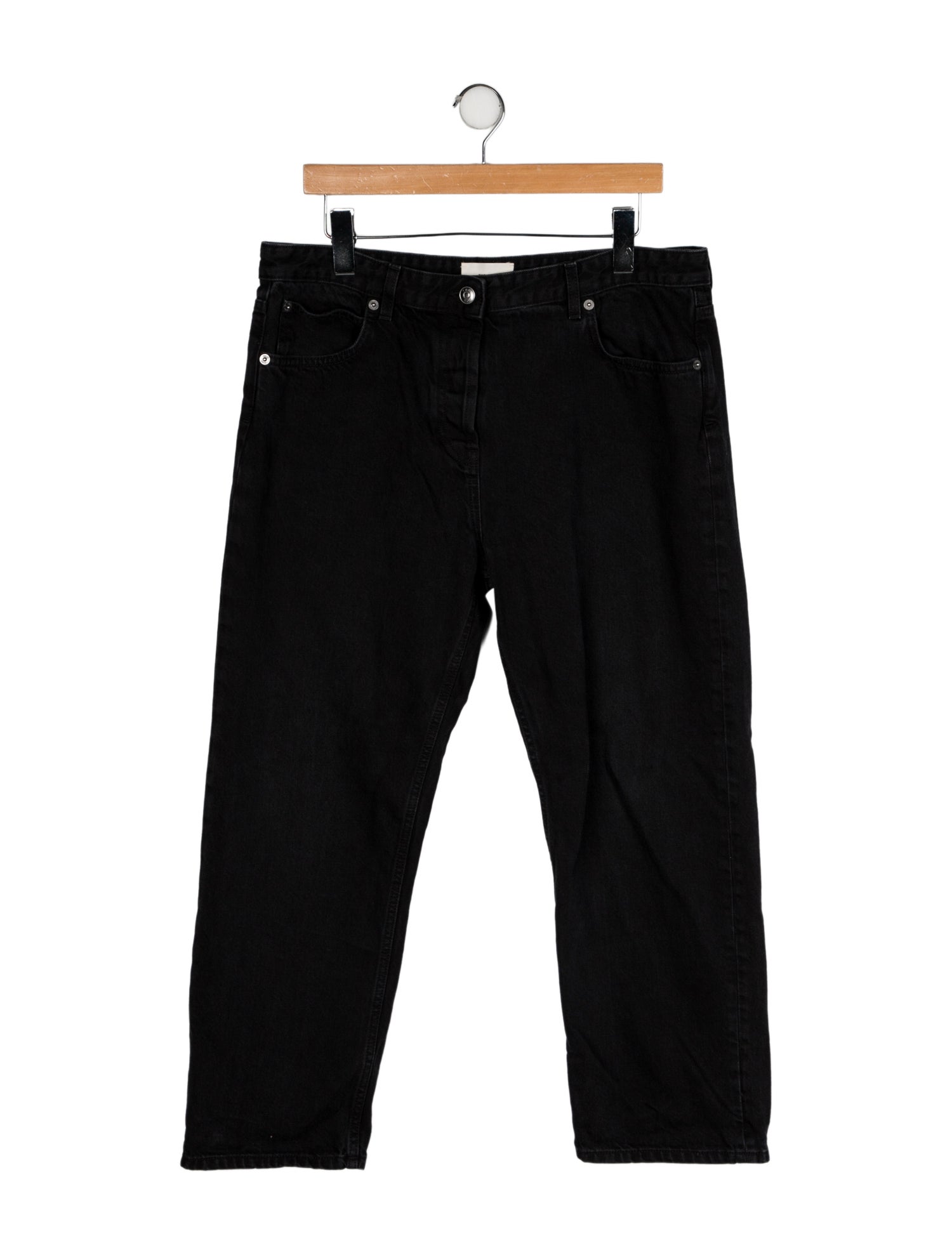 The Row High-Rise Straight Leg Jeans