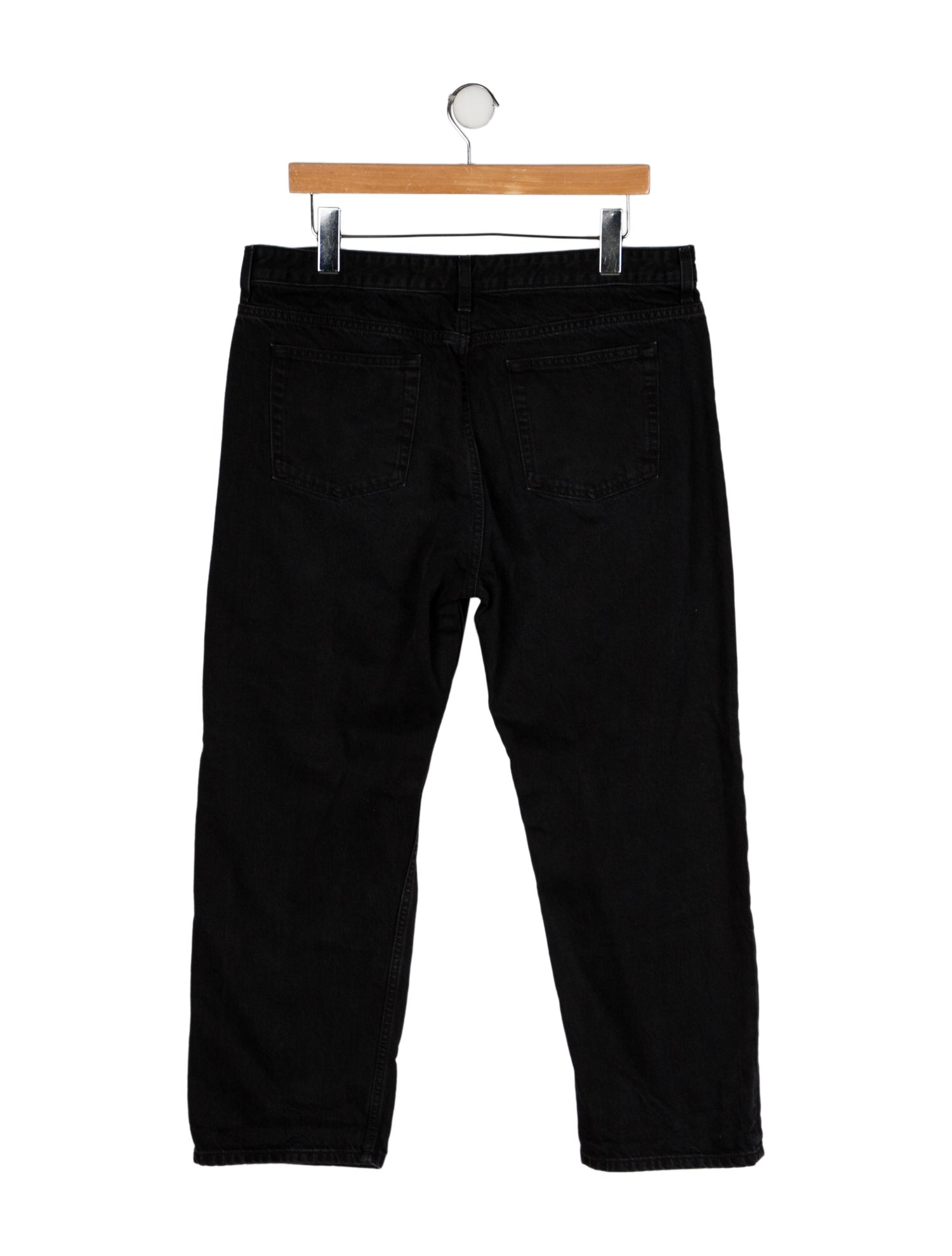 The Row High-Rise Straight Leg Jeans