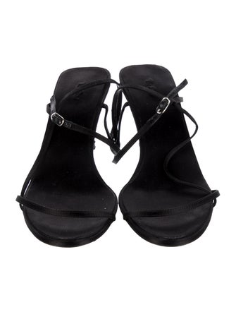 The Row Bare Satin Sandals