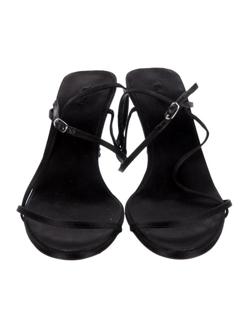 The Row Bare Satin Sandals