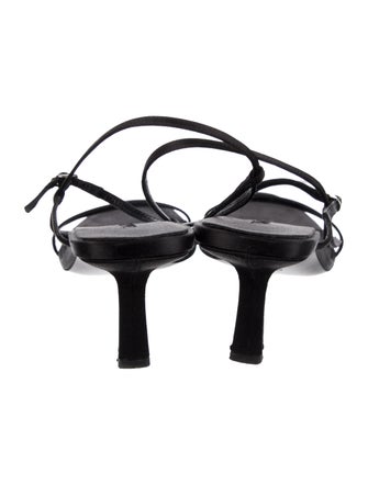 The Row Bare Satin Sandals