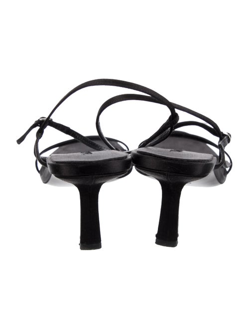 The Row Bare Satin Sandals