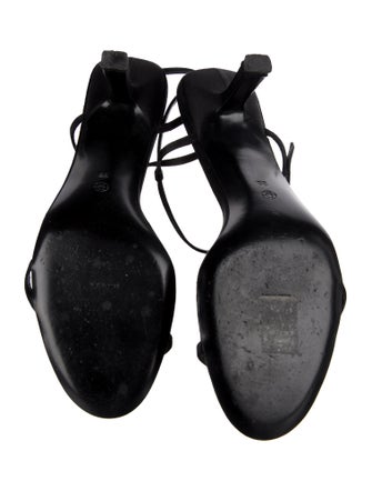 The Row Bare Satin Sandals