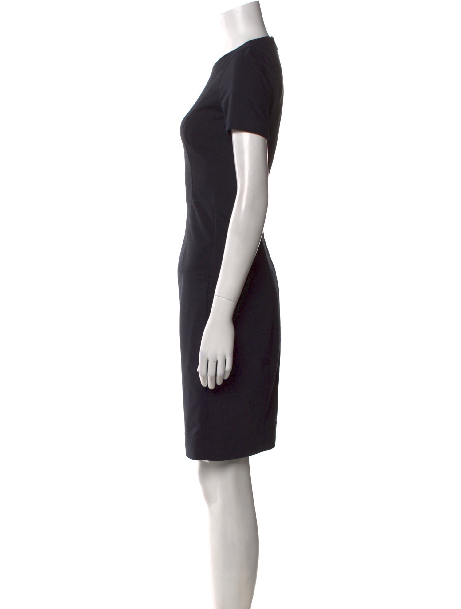 The Row Crew Neck Knee-Length Dress