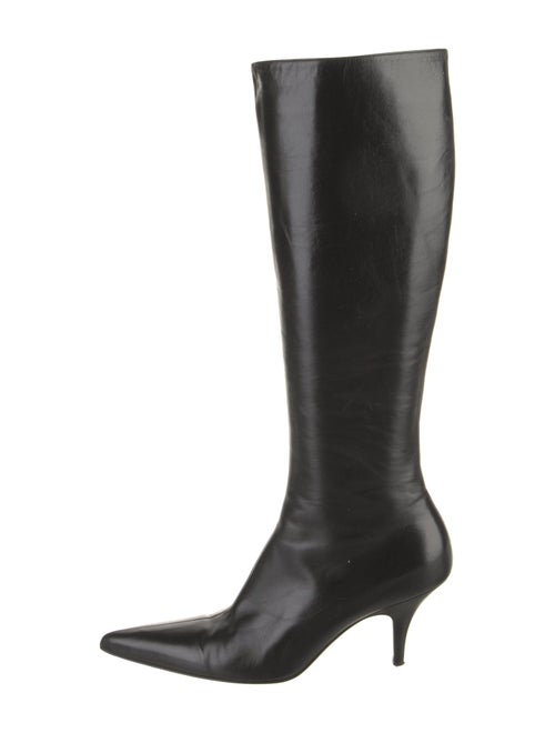 The Row Sling Leather Boots