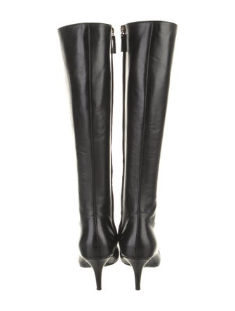 The Row Sling Leather Boots