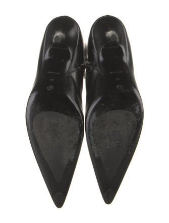 The Row Sling Leather Boots