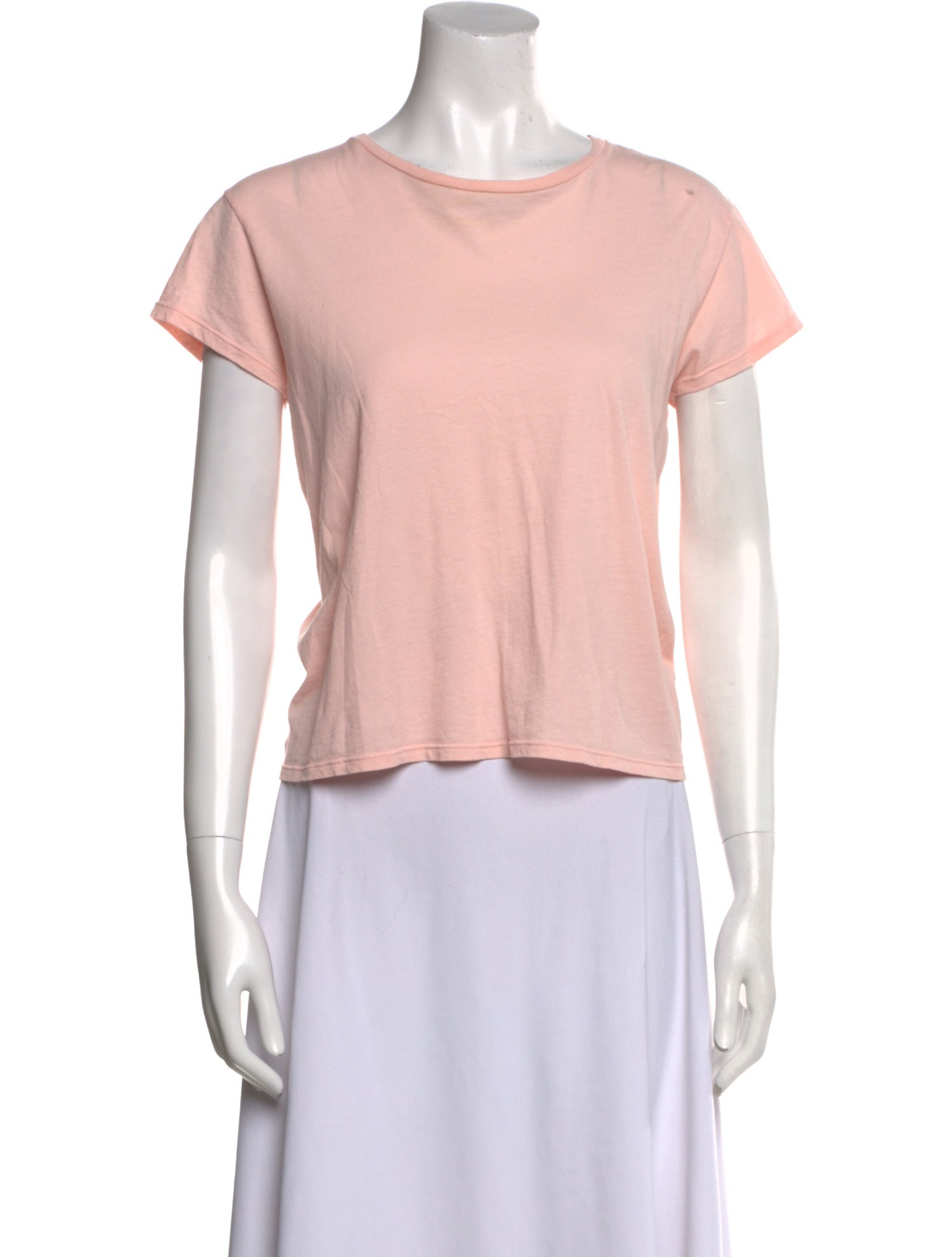 The Row Scoop Neck Short Sleeve T-Shirt