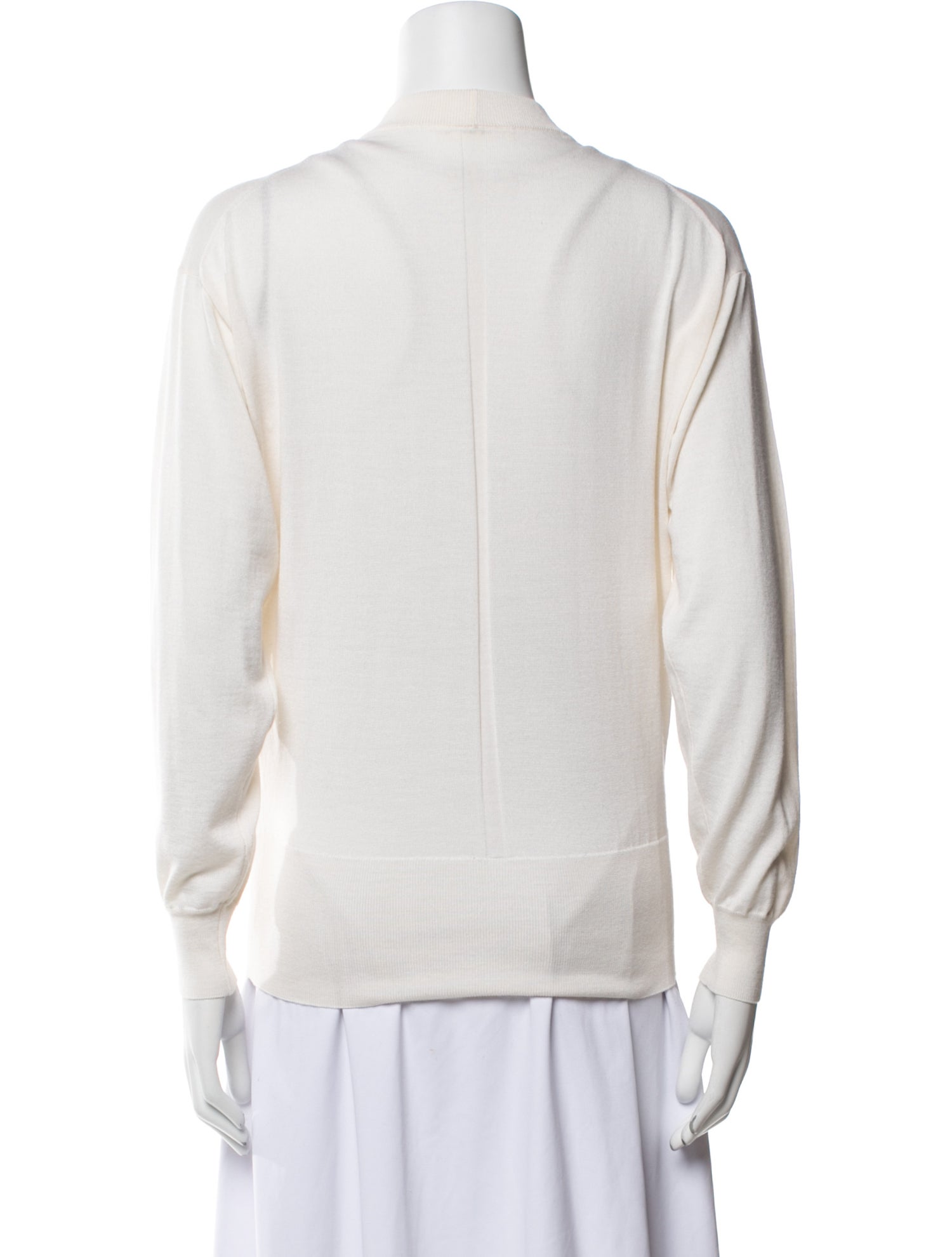 The Row Cashmere V-Neck Sweater