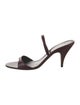 The Row Voluptas Leather Slingback Sandals