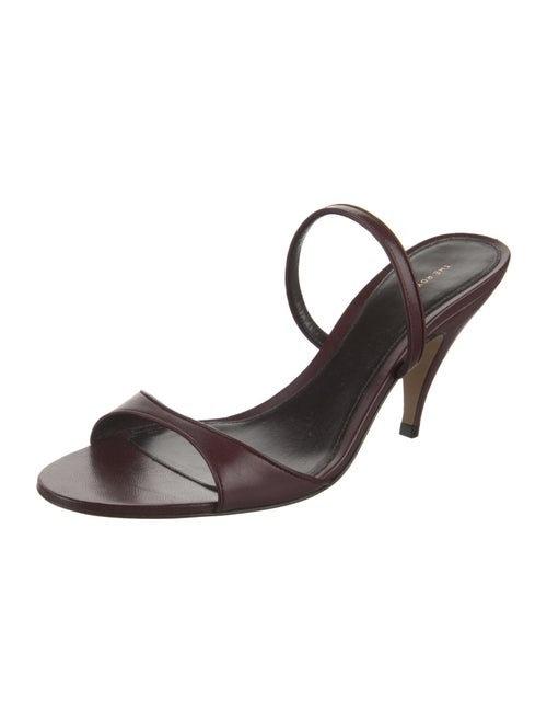 The Row Voluptas Leather Slingback Sandals
