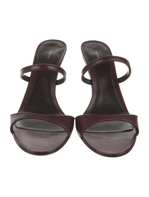 The Row Voluptas Leather Slingback Sandals