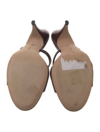 The Row Voluptas Leather Slingback Sandals