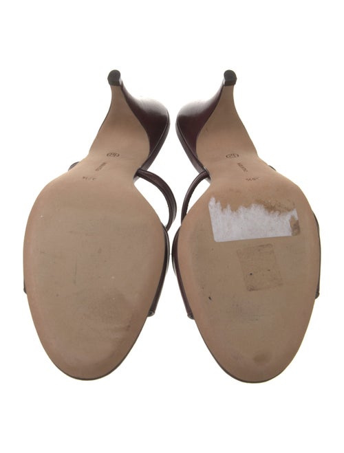 The Row Voluptas Leather Slingback Sandals