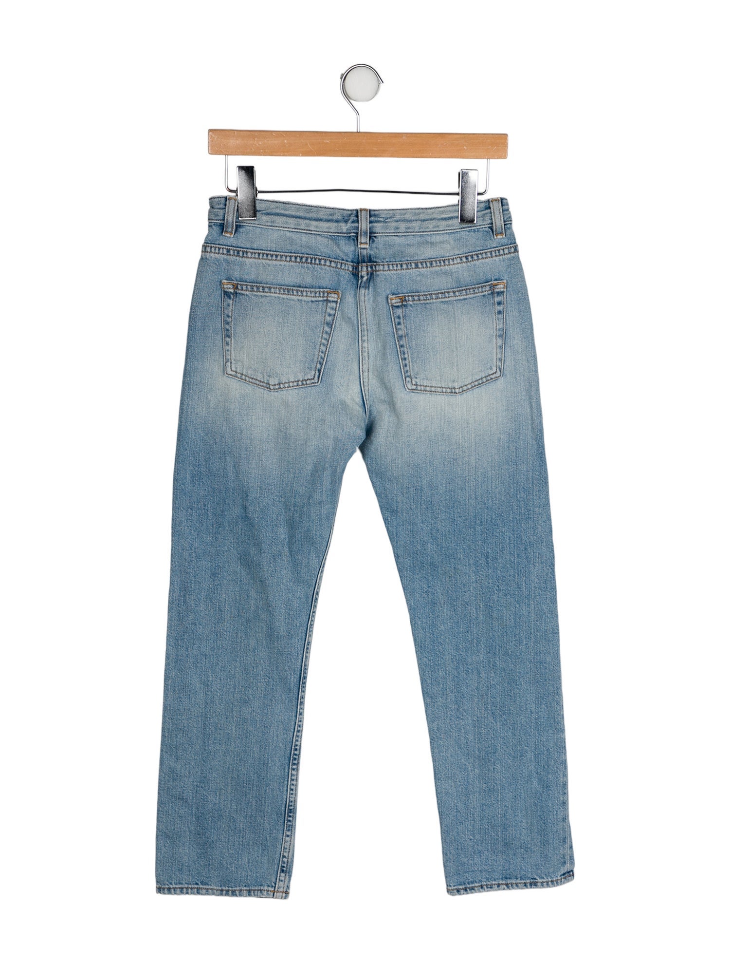 The Row Mid-Rise Skinny Leg Jeans
