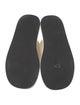 The Row Ginza Velvet Flip Flops