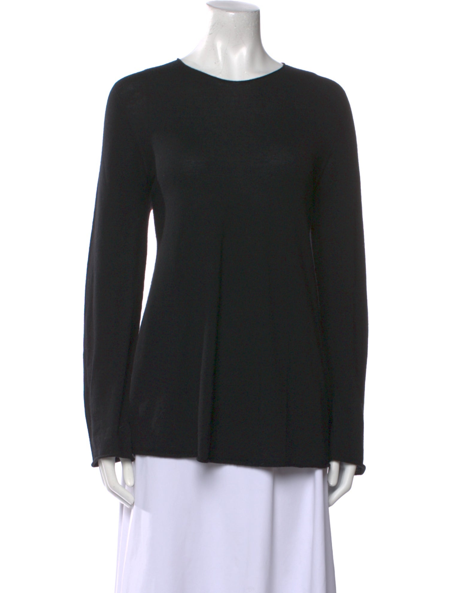 The Row Merino Wool Crew Neck Sweater