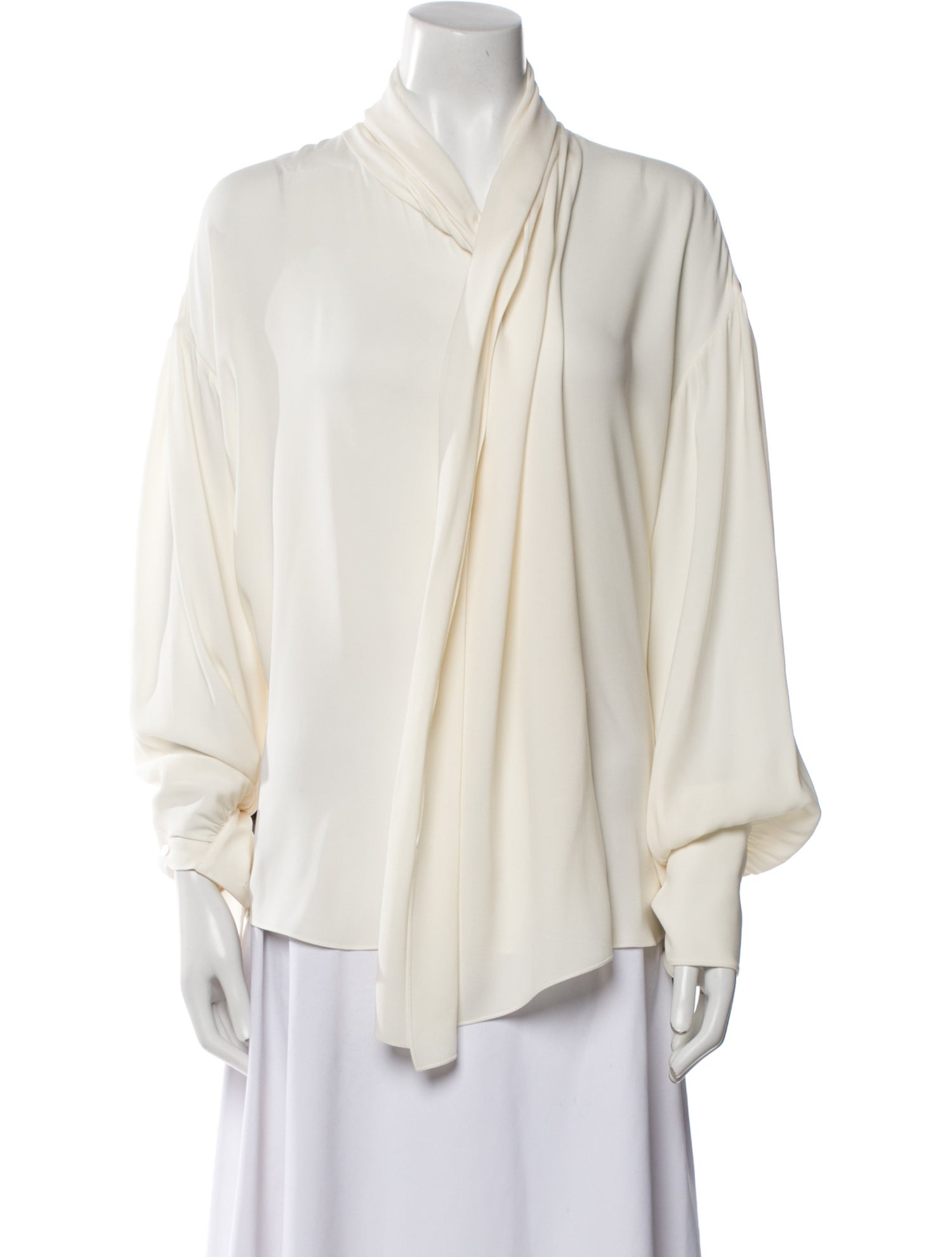 The Row Darnelle Silk Blouse