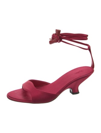 The Row Charlotte Satin Sandals