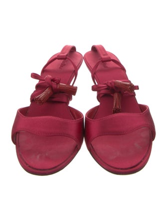 The Row Charlotte Satin Sandals