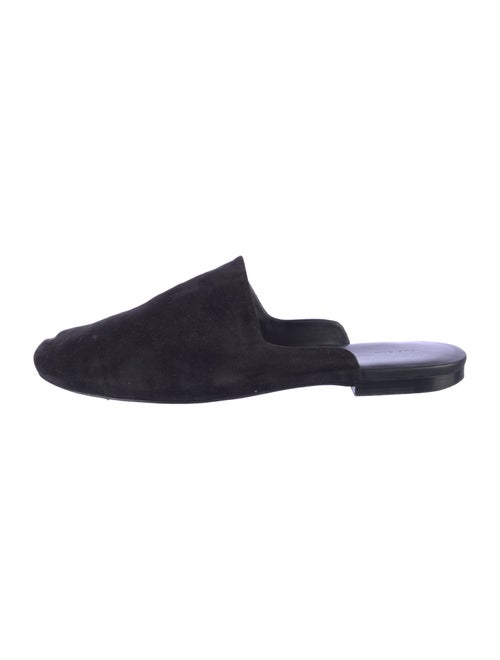 The Row Granpa Suede Mules