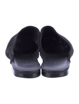 The Row Granpa Suede Mules