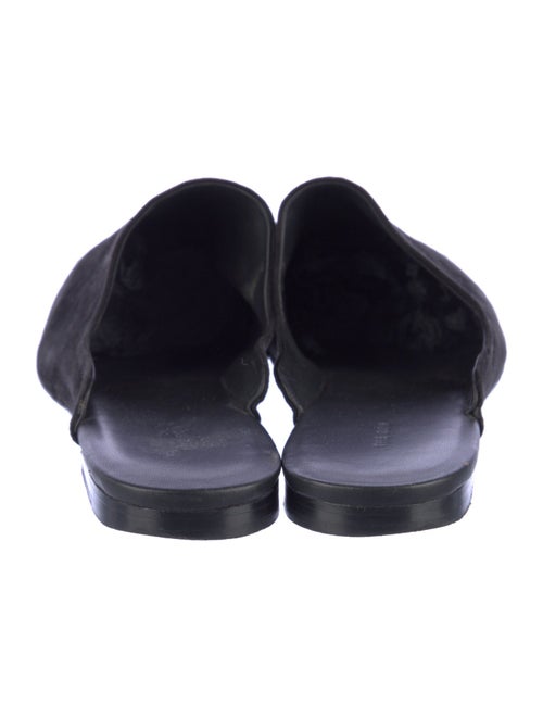 The Row Granpa Suede Mules