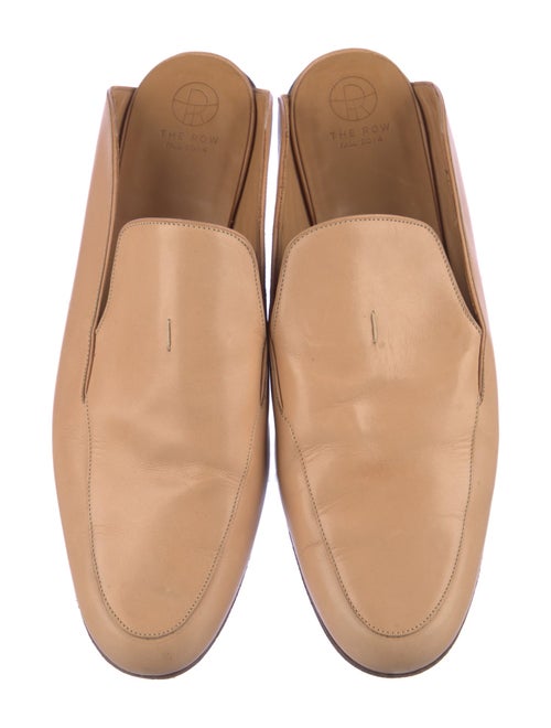 The Row 2014 Leather Mules