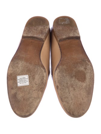 The Row 2014 Leather Mules