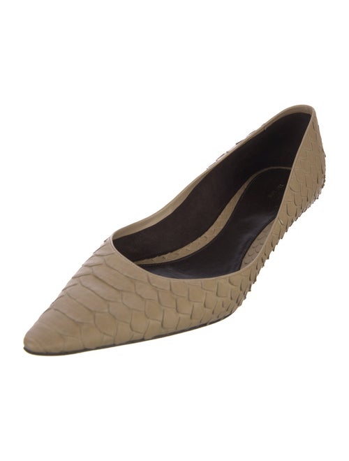 The Row Liisa Python Pumps