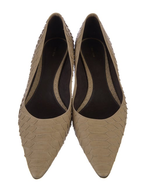 The Row Liisa Python Pumps